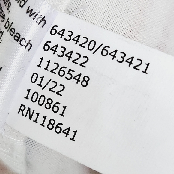 NWT LANE BRYANT White Multi Striped Button-Front Lined Cami Top Size 22 - Picture 9 of 13